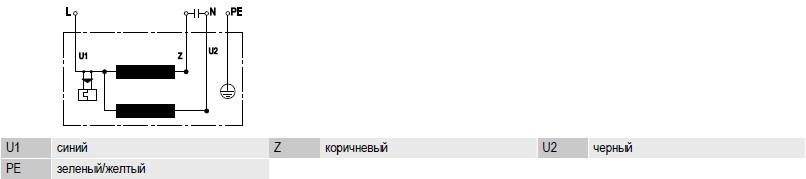 R2E250-AV62-23 Ebmpapst электрическая схема